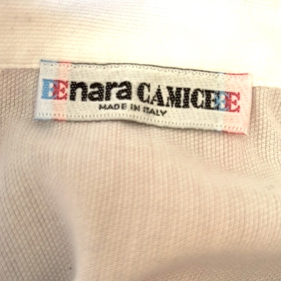 Italian designer, made in Italy cotton button down shirt. - Picture 5 of 5